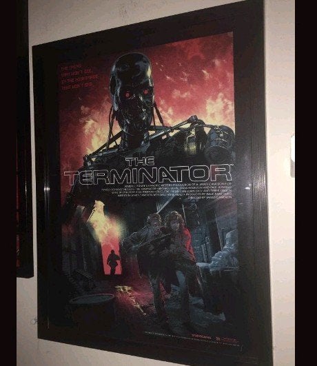 Terminator, Ophalen of Verzenden, Zo goed als nieuw, A1 t/m A3, Film en Tv