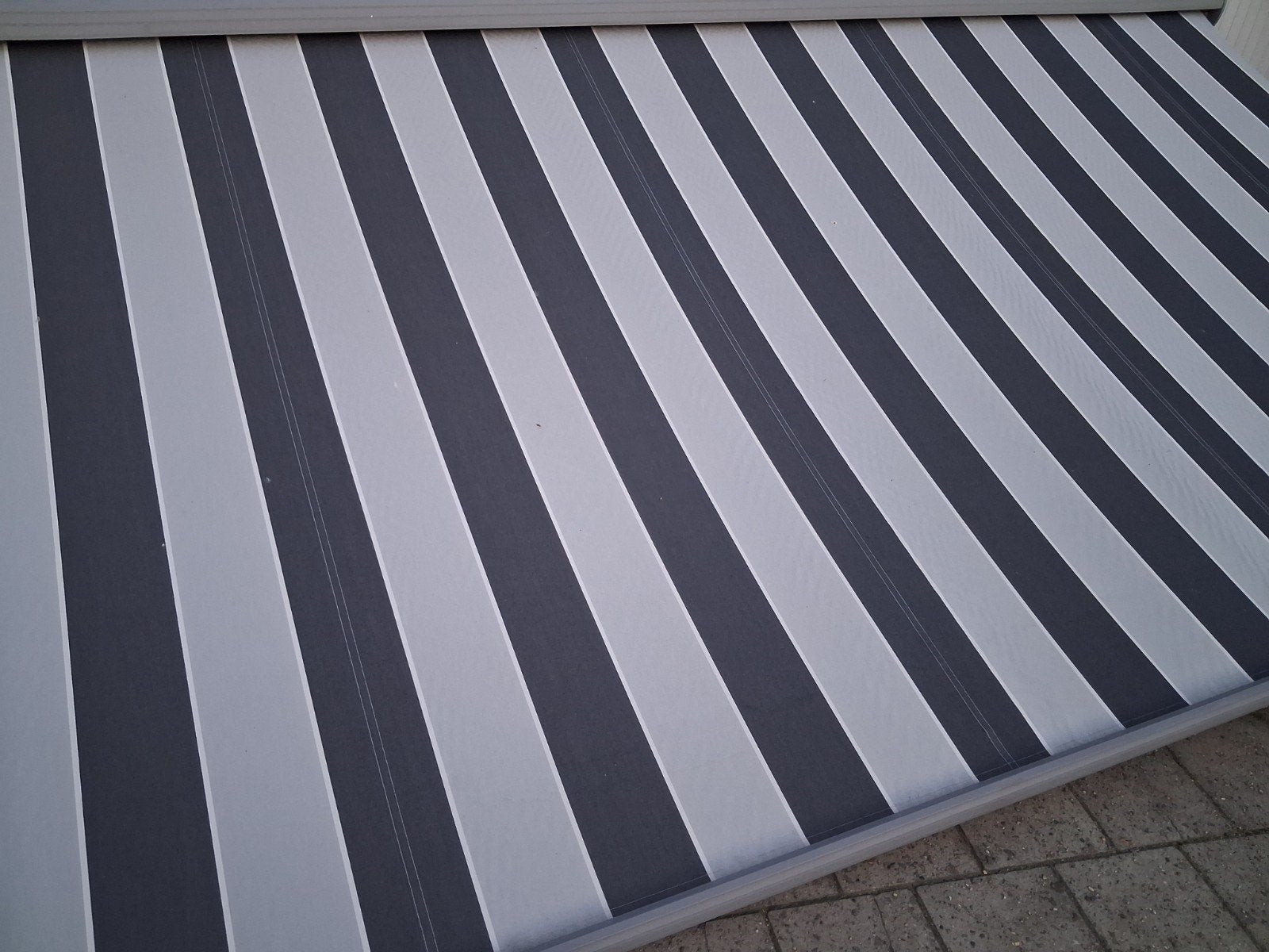 prachtig elektrisch zonnescherm  5 x 3 Mtr  Rainbow Limited, 450 cm of meer, Elektrisch, Ophalen of Verzenden, Zo goed als nieuw