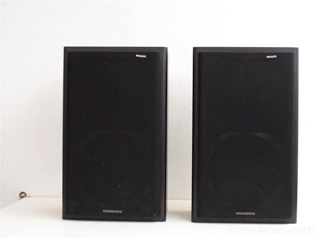 philips memorex 205 luidsprekers 26275, Ophalen of Verzenden, Gebruikt, Philips