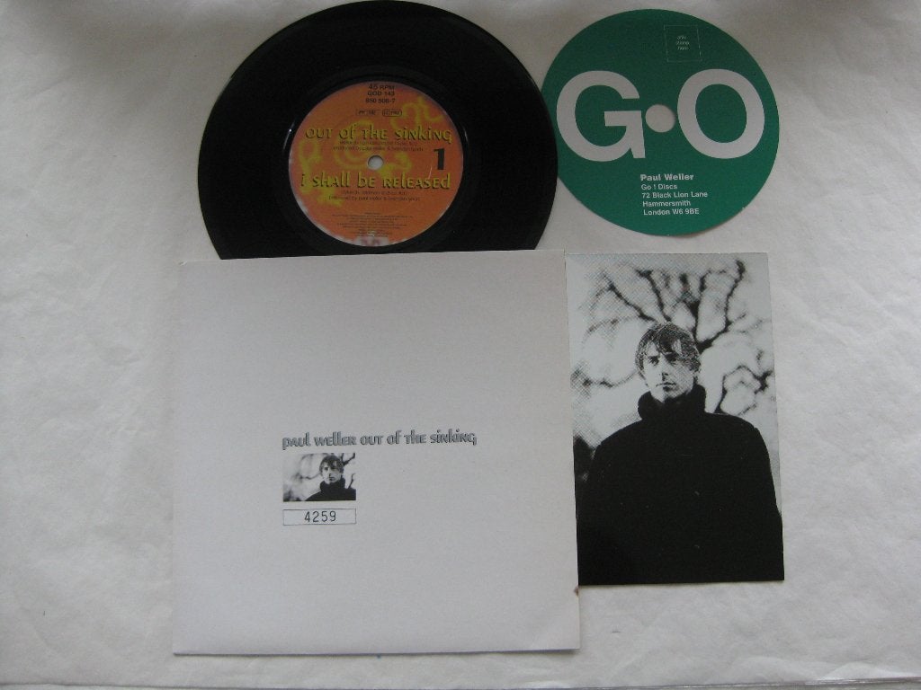 Paul Weller, Out of the Sinking 1996 mod, Cd's en Dvd's, Vinyl Singles, Overige genres, 7 inch, Ophalen of Verzenden, Overige typen