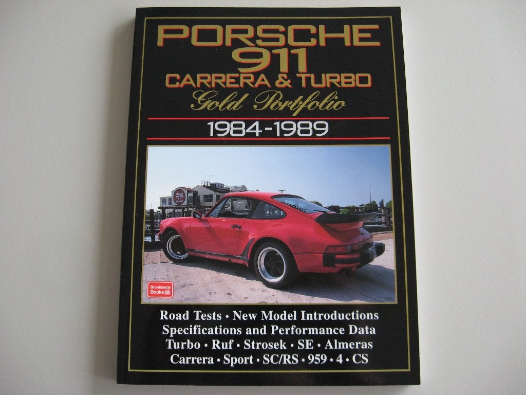 Porsche 911 Carrera & Turbo 1984-1989 Gold Portfolio, Ophalen of Verzenden, Zo goed als nieuw, Porsche, R.M. Clarke