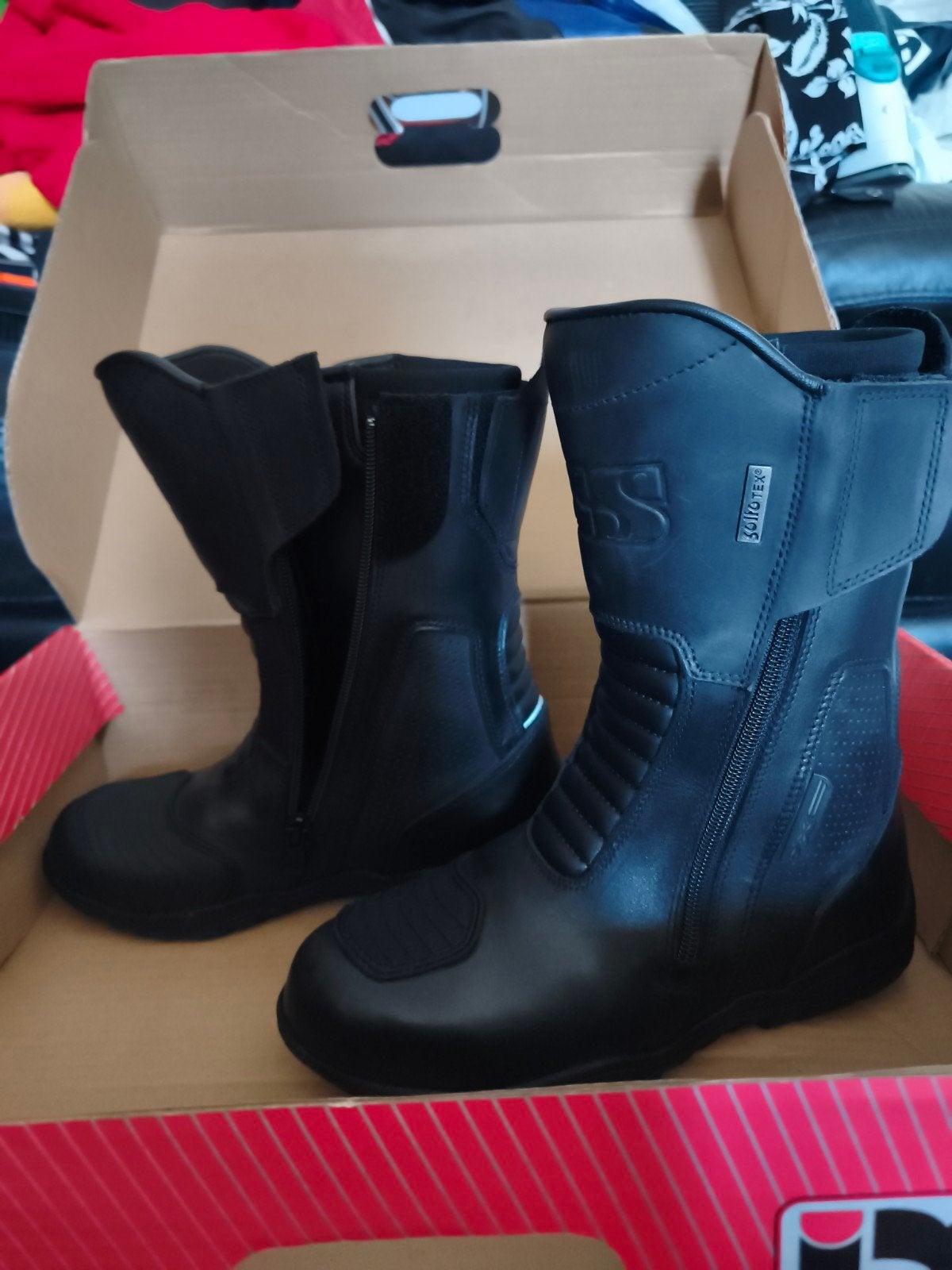 Nieuwe IXS leren motorlaarzen maat 39, Motoren, Ophalen of Verzenden, Nieuw zonder kaartje, IXS, Dames