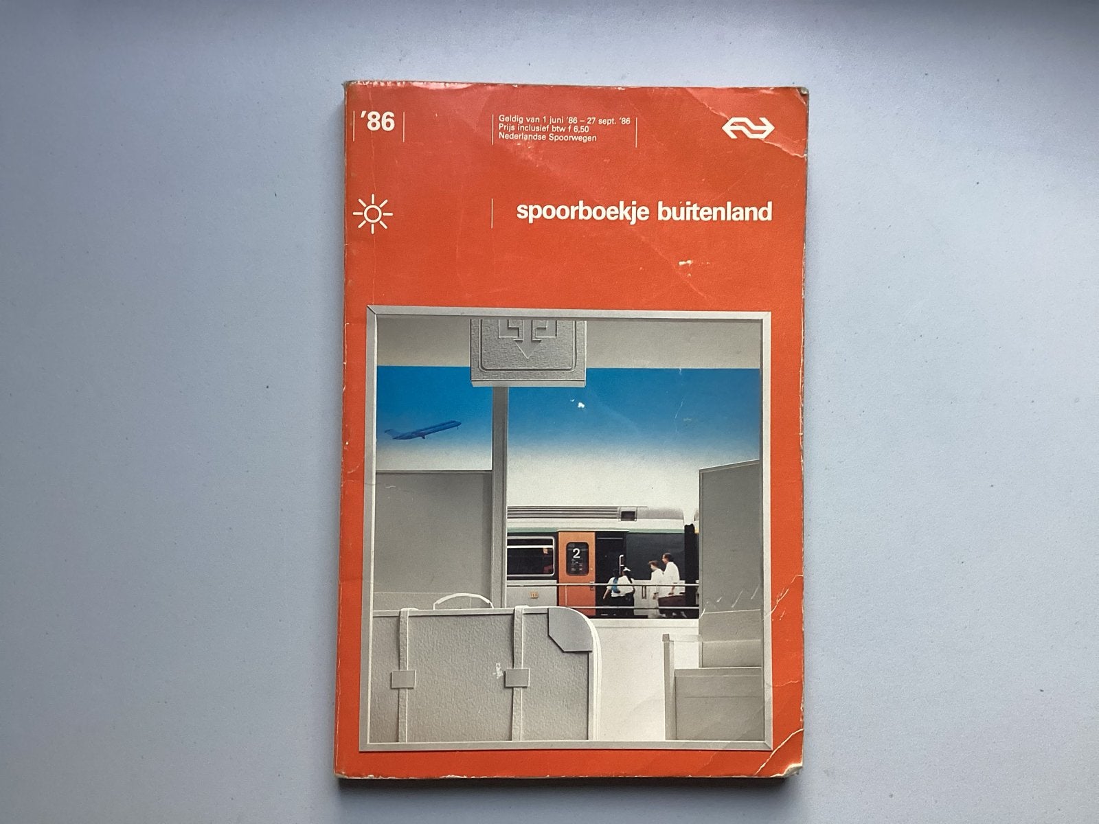 Spoorboekje buitenland '86 - NS, Verzenden, Gelezen, Overige typen