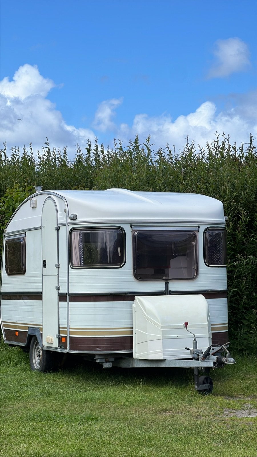 Te koop vintage caravan Constructam, Caravans en Kamperen, Caravans, Overige merken, Koelkast, Treinzit, Particulier