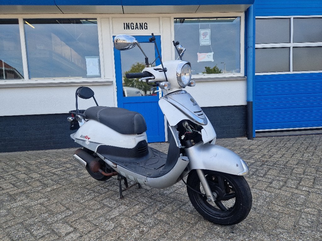 SCHADE / EXPORT / HANDEL : Sym allo 4takt 45km brom scooter, Ophalen, Gebruikt, Overige modellen, Maximaal 45 km/u