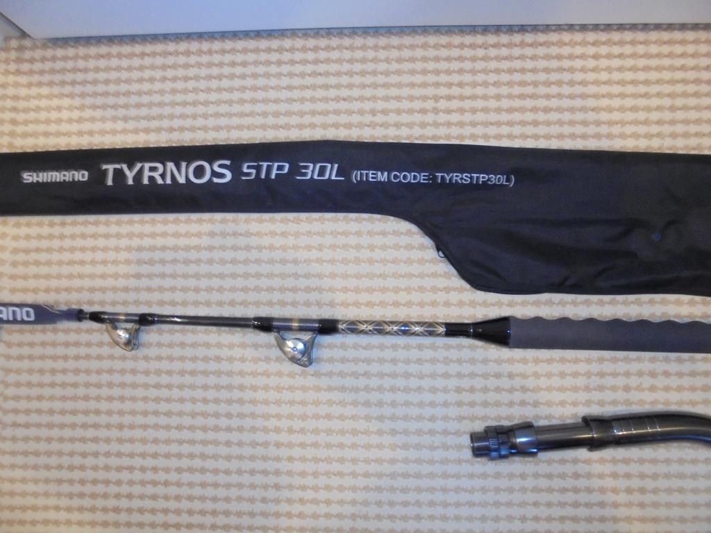 Big Game Shimano Tyrnos STP 30L Bent Butt Hengel 1.80m Nieuw, Ophalen, Nieuw, Werphengel