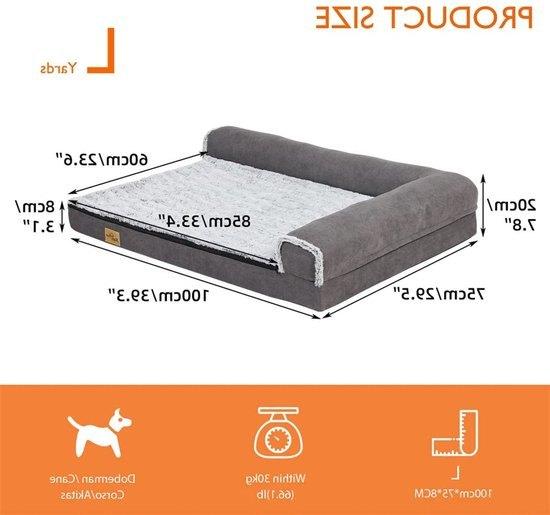 Hondenbed - Orthopedisch Hondenbed - L-vormig Design - Wasba, Corvance B.V., Verzenden, Nieuw, Corvancebol@gmail.com