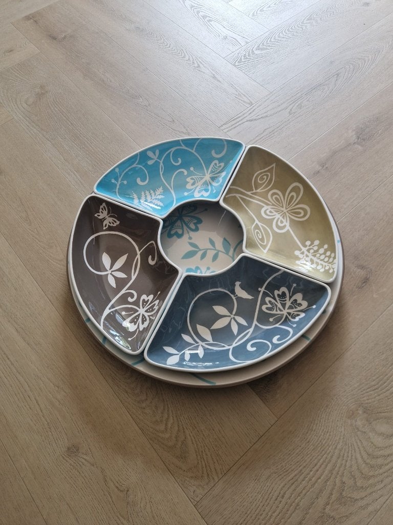 Tapasschaal Riverdale, Ophalen, Overige stijlen, Aardewerk, Schaal of Schalen