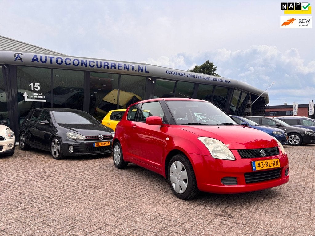 Suzuki Swift 1.3 GLS, Airco, Nieuwe APK Inruil mogelijk., Auto's, Gebruikt, 31 €/maand, 400 kg, Elektrische ramen