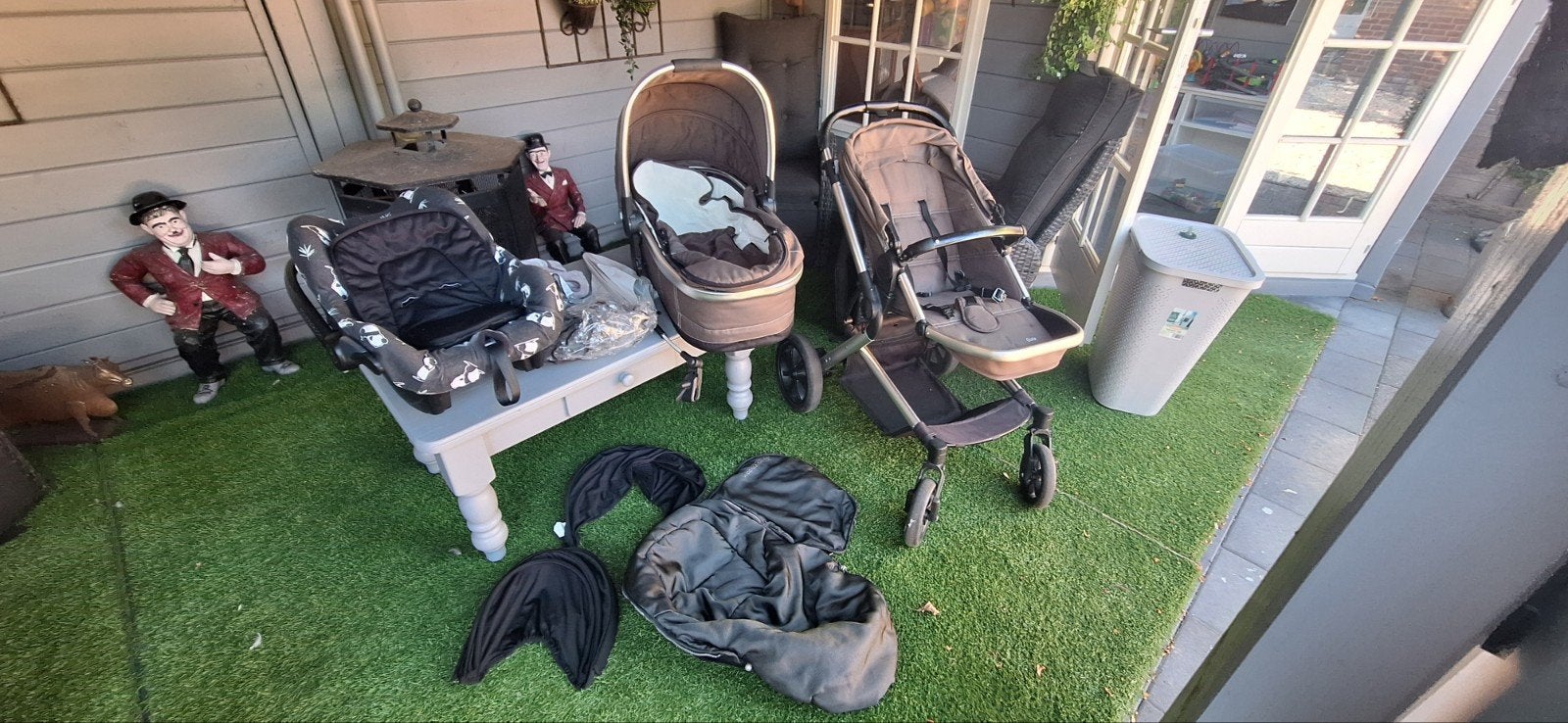 Kinderwagen meteen veel toebehoren, Ophalen, Overige merken