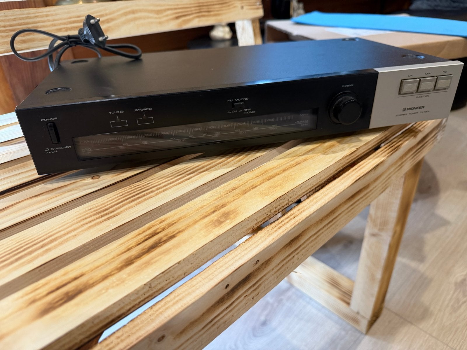 Pioneer TX-130L RDS Stereotuner - Analoog, Ophalen of Verzenden, Gebruikt, Analoog