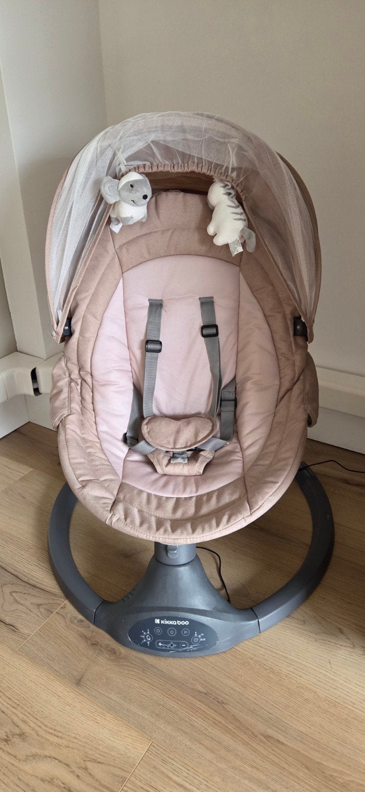 Kikka Boo wipstoel beige, Kinderen en Baby's, Wipstoeltjes, Verstelbaar, Wipstoel, Zo goed als nieuw, Ophalen
