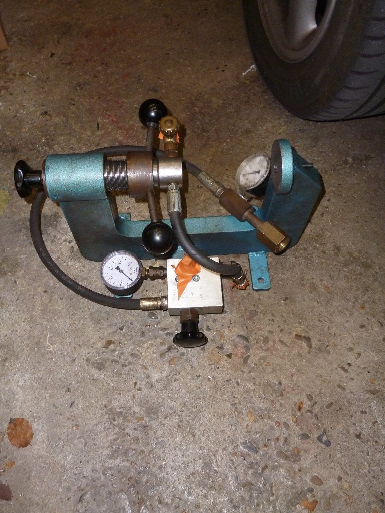 citroen vulstation veerbollen G-E-Z-O-C-H-T-   vulapparaat, Ophalen, Gebruikt