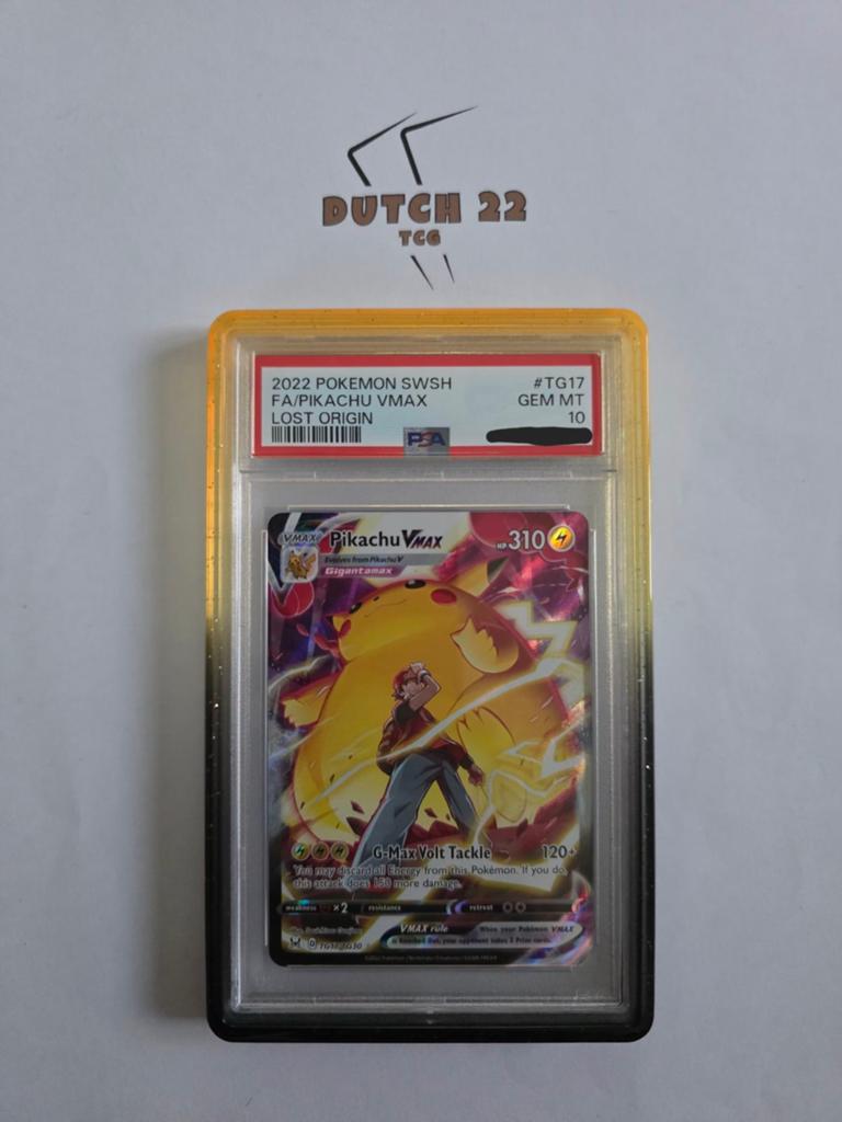 Pikachu Vmax Lost Origin PSA10 #TG17, Ophalen of Verzenden, Nieuw, Losse kaart, Foil