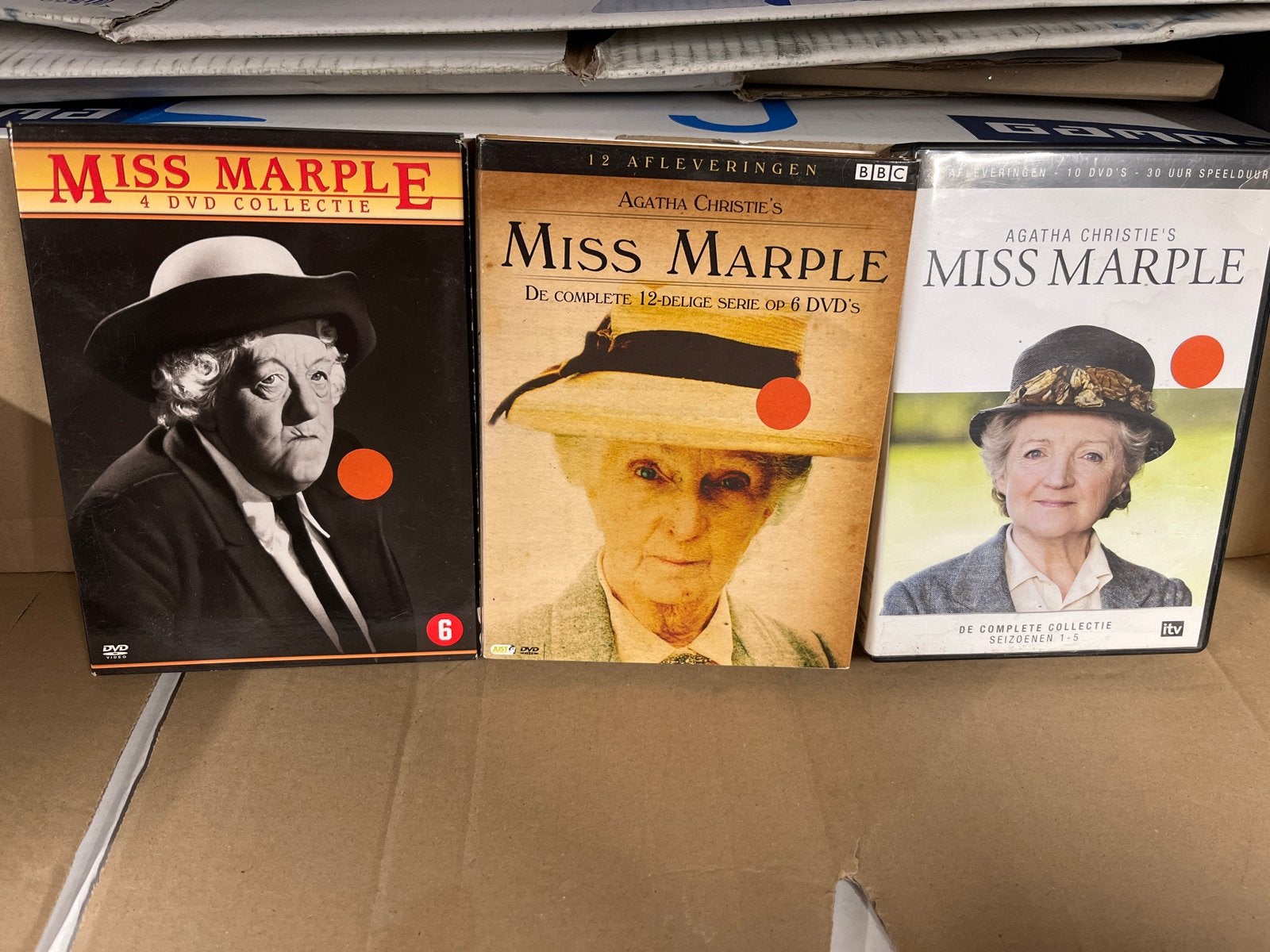 Miss Marple DVD Collectie - Complete Series & Seizoenen, Gebruikt, Misdaad, Ophalen of Verzenden, Vanaf 12 jaar