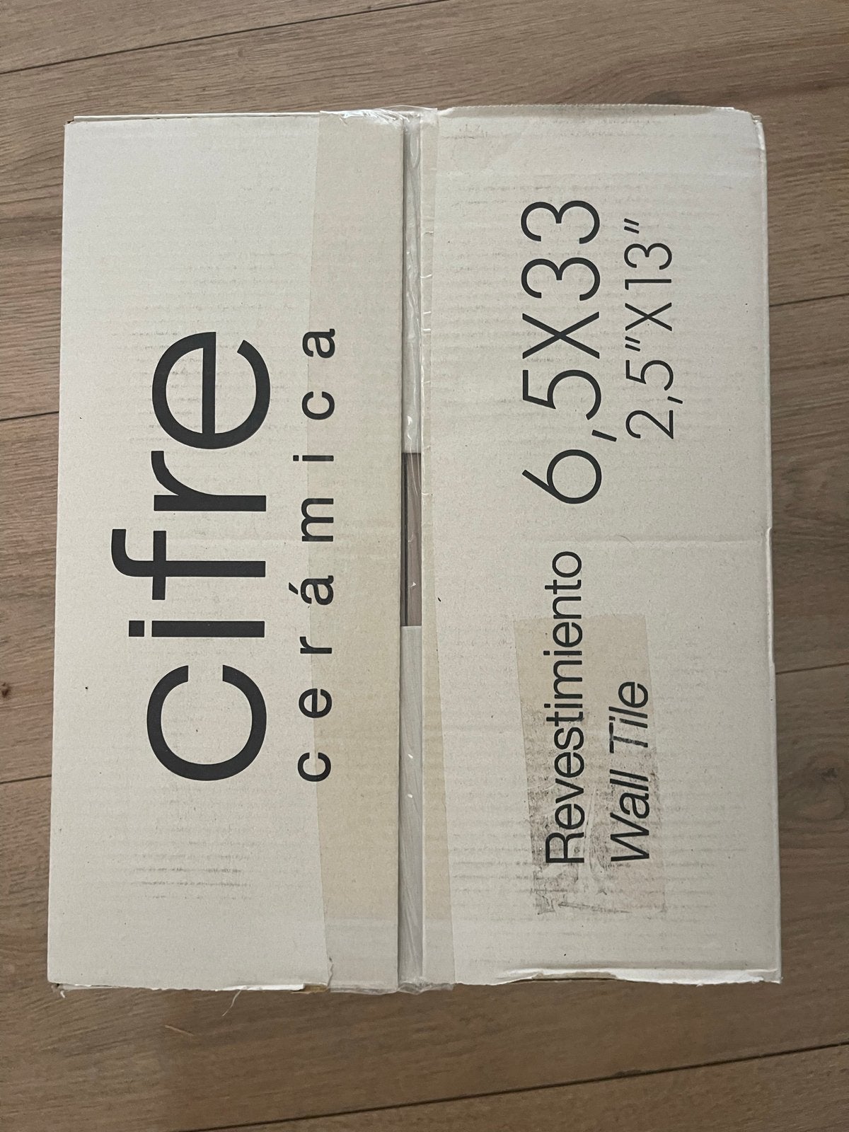 Cifre Ceramica Dimsey White Wandtegels 6,5x33 cm, Ophalen, Nieuw, Minder dan 20 cm, 20 tot 40 cm