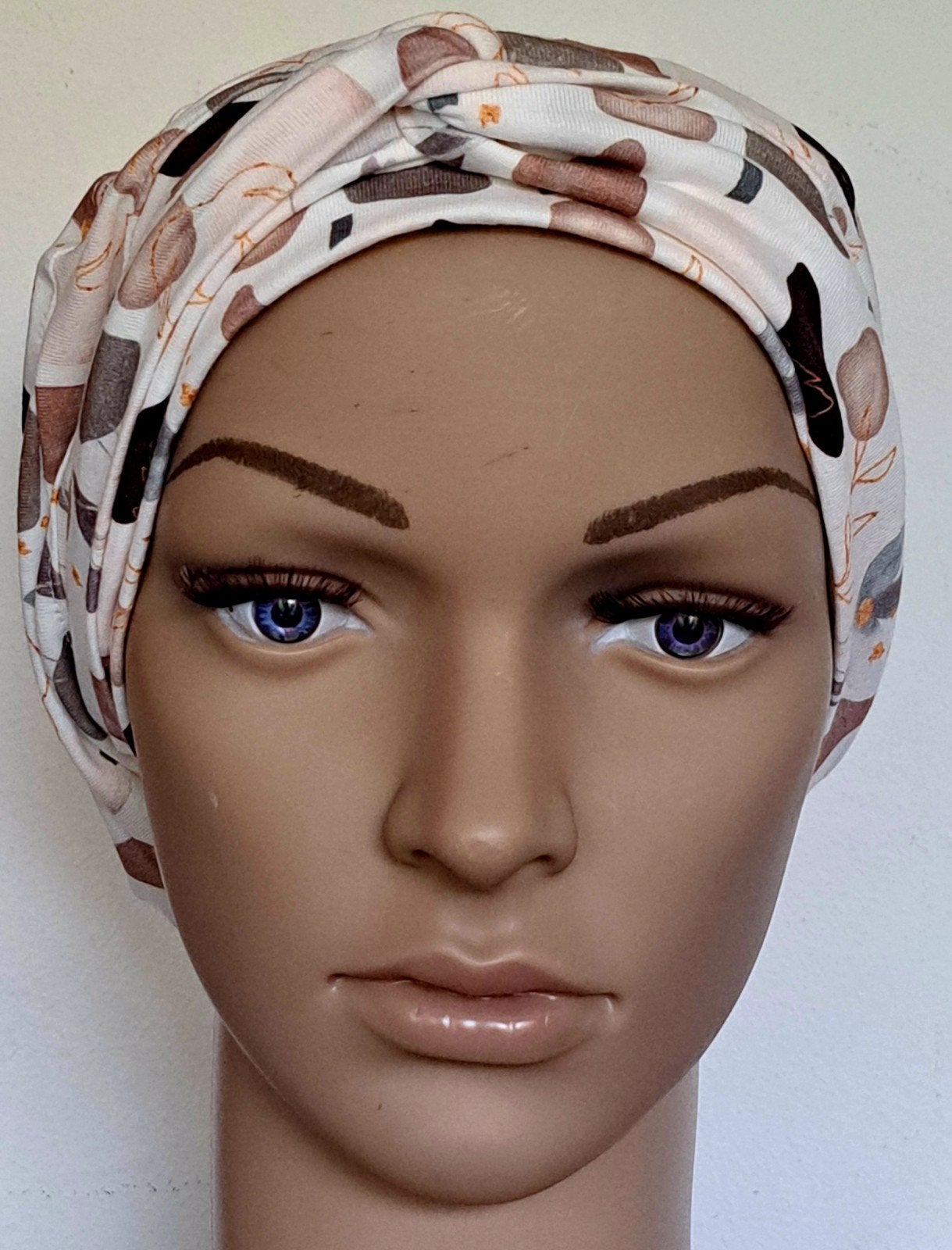 Chemo/haarverlies tricot muts met haarband no 28 A., Ophalen of Verzenden, Nieuw, Muts