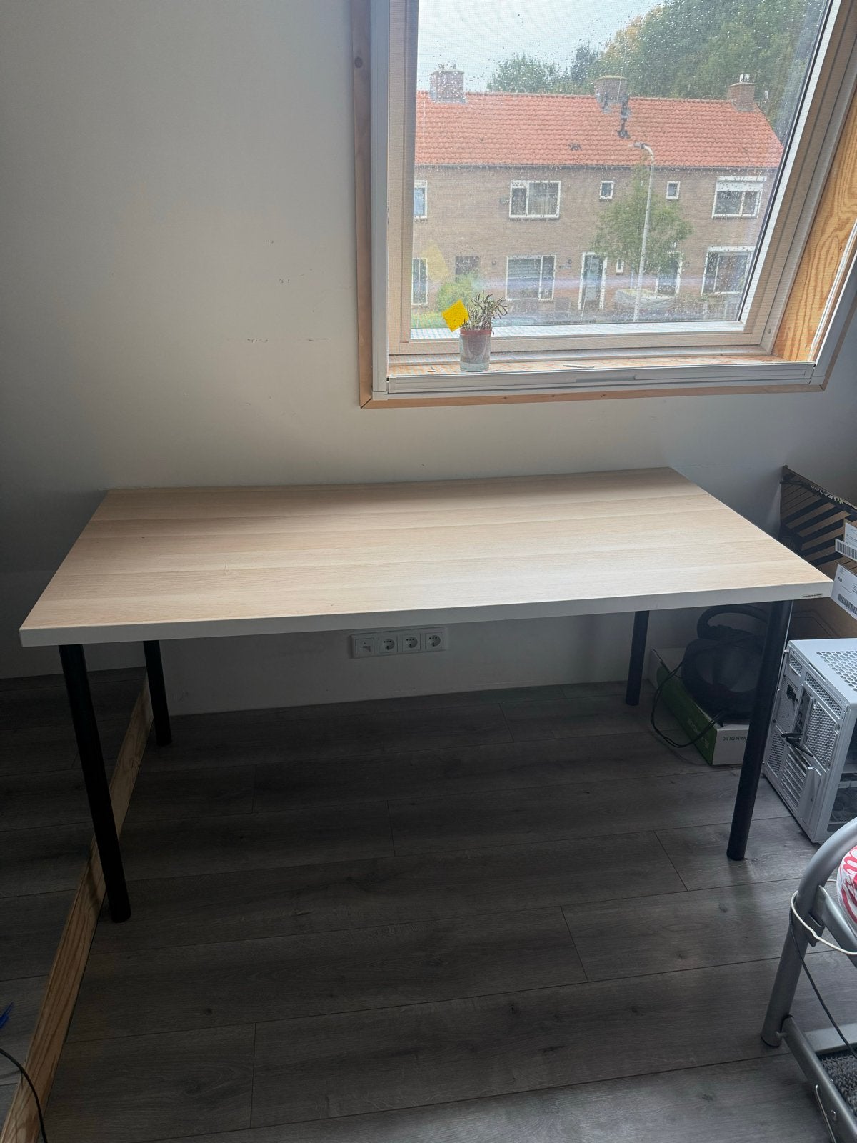 IKEA Linnmon bureau, Ophalen, Gebruikt, 150 cm, Spaanplaat of MDF