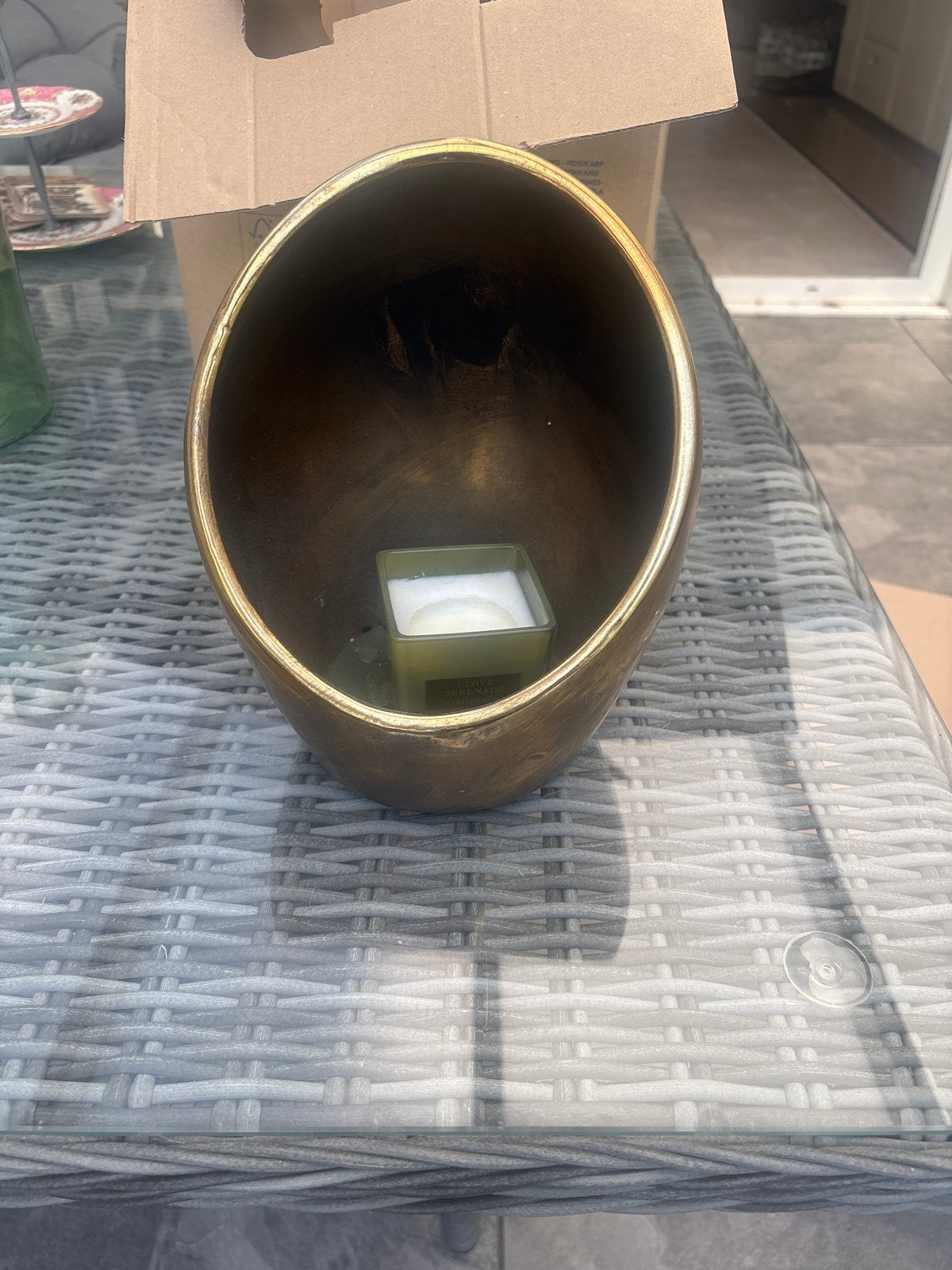 Gouden Kandelaar - Elegant en Stijlvol, Huis en Inrichting, Woonaccessoires | Kandelaars en Kaarsen, Gebruikt, Ophalen of Verzenden