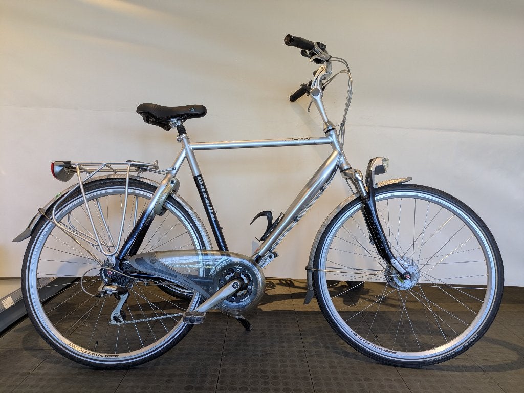 28 inch Gazelle Medeo met 24 versnellingen en vering., Ophalen, 28 inch, Gebruikt, Vering