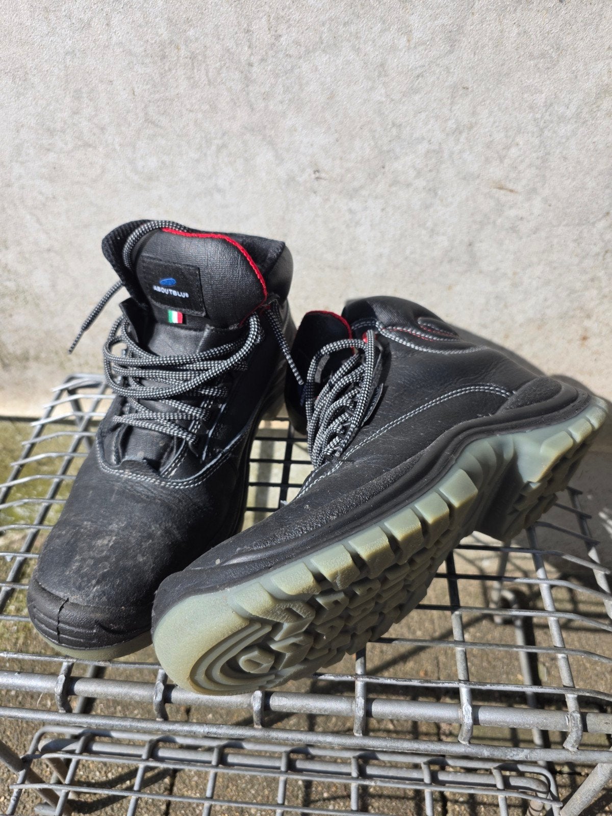 Werkschoenen maat 43, Ophalen of Verzenden, Zo goed als nieuw, Zwart, Werkschoenen