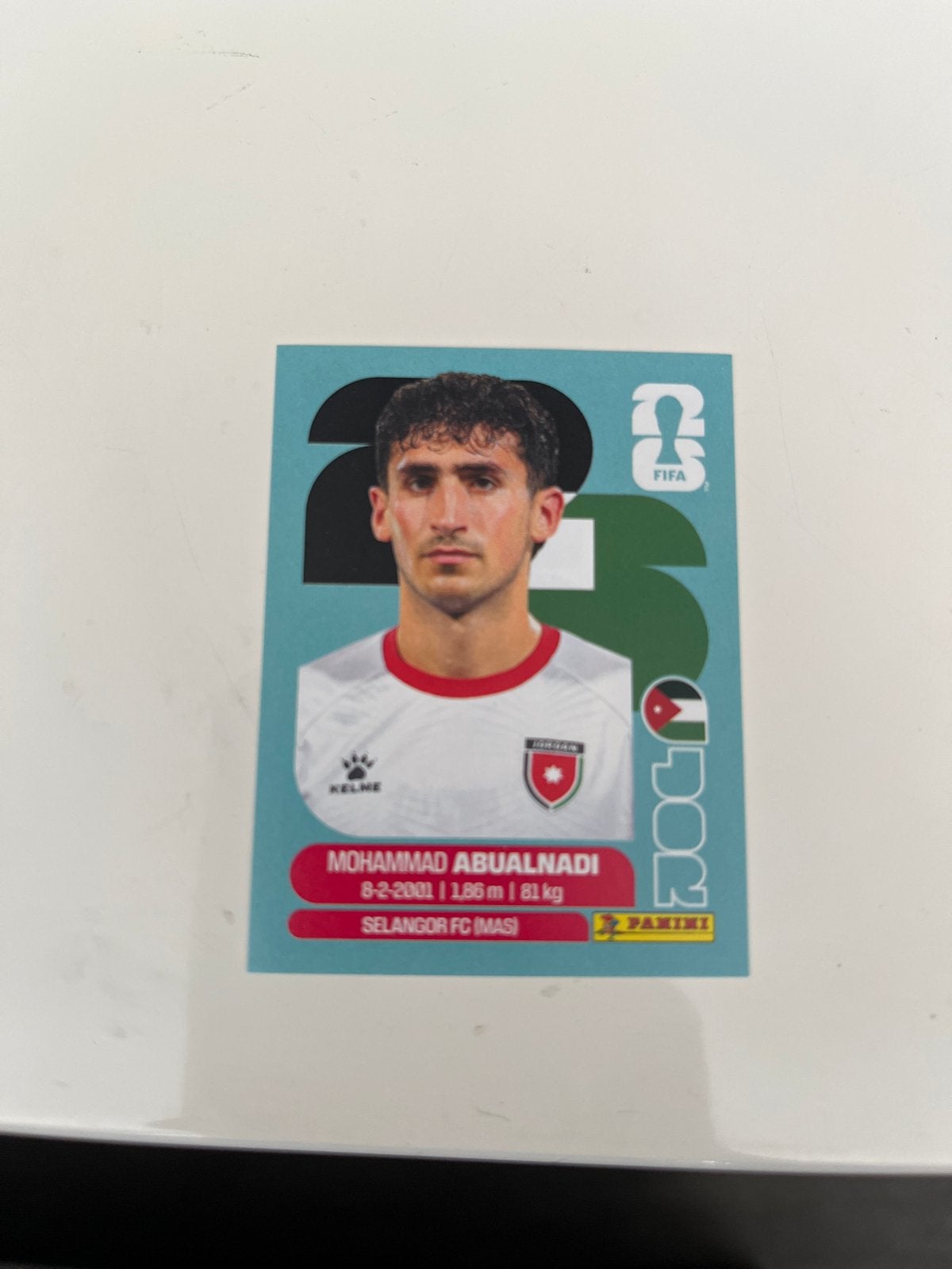 Panini FIFA 2023 Mohammad Abualnadi Voetbalplaatje, Ophalen of Verzenden, Zo goed als nieuw, Plaatje