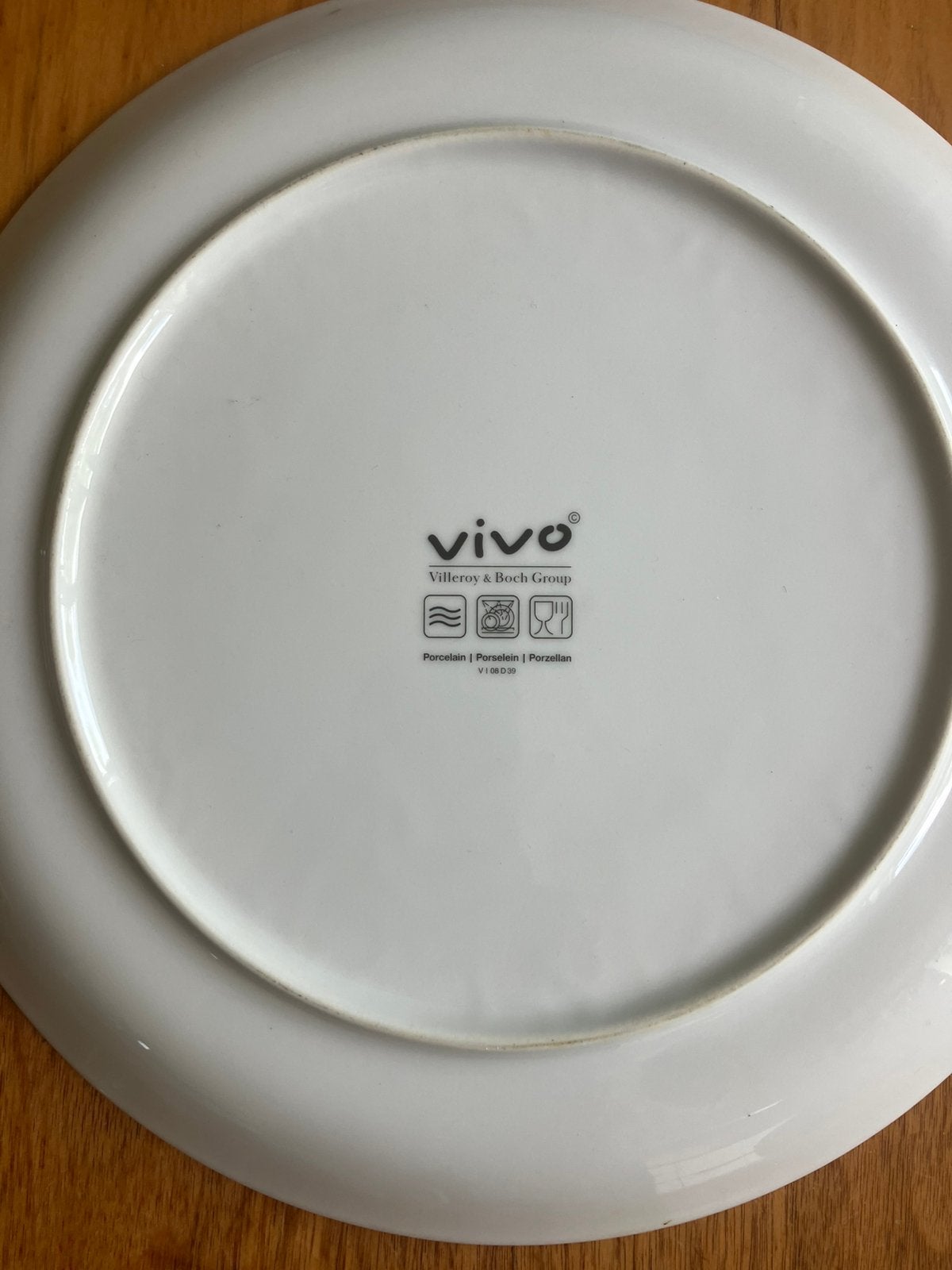 Villeroy en Boch dinerborden, Huis en Inrichting, Keuken | Servies, Ophalen of Verzenden, Zo goed als nieuw, Bord(en), Overige stijlen