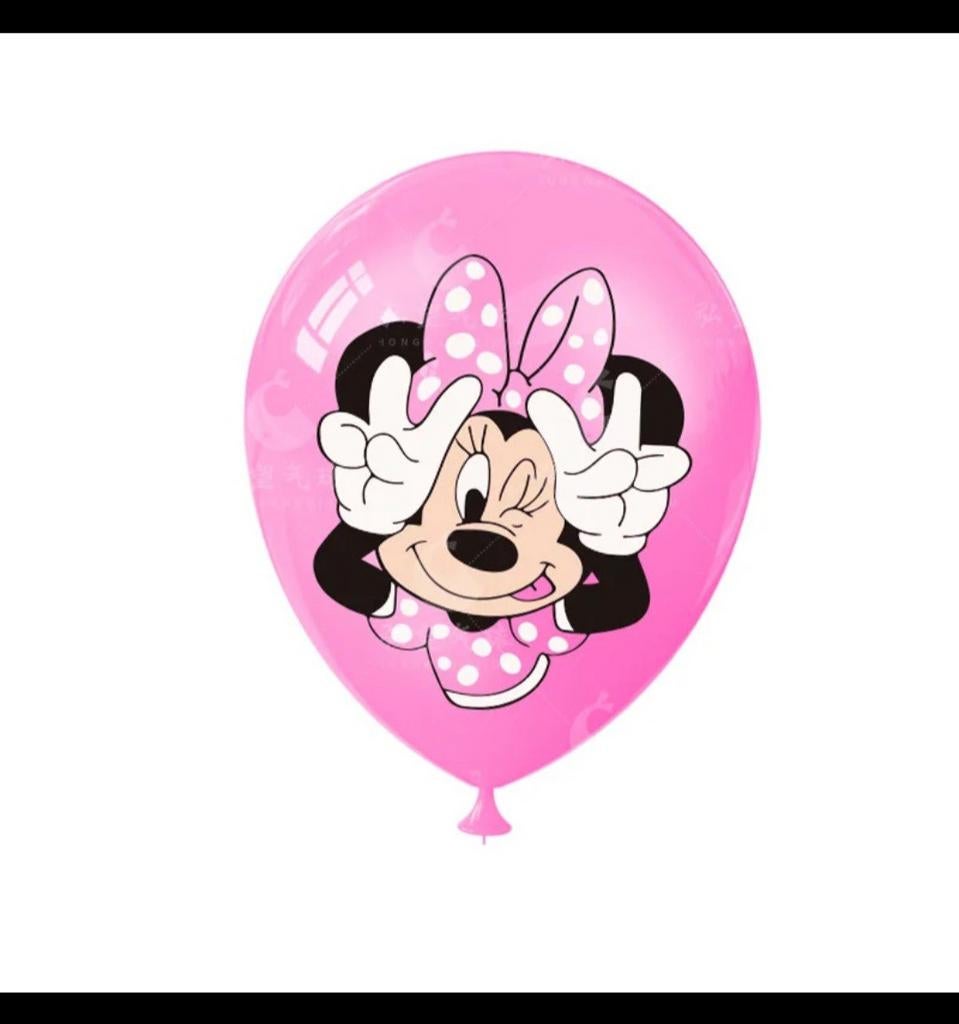 Minnie Mouse Roze Ballon - Perfect voor Feestjes!, Ophalen of Verzenden, Nieuw, Feestartikel, Verjaardag