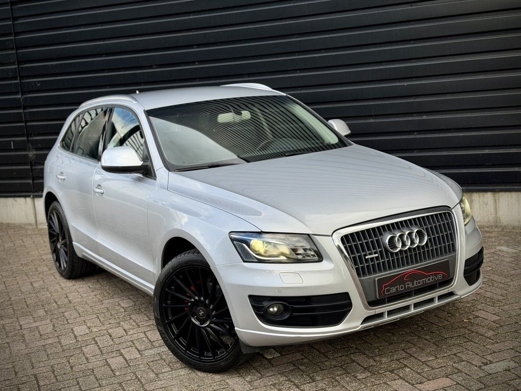 Audi Q5 2.0 TFSI QUATTRO AUT|LEDER|STOELVERW|XENON|LED, Gebruikt, 4 cilinders, Bedrijf, 211 pk