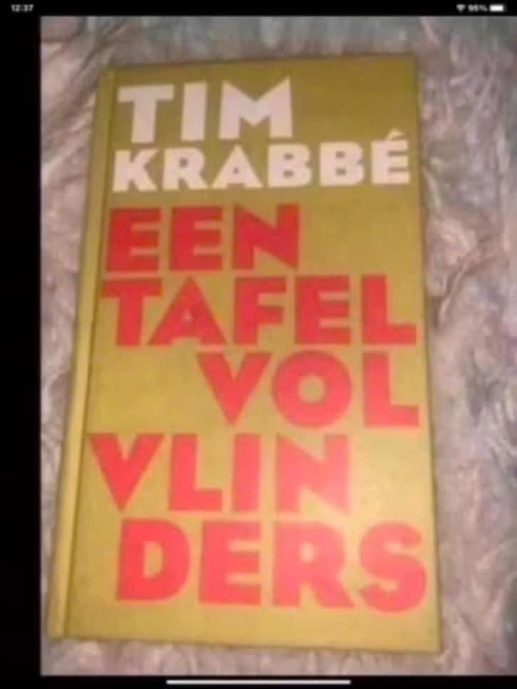 Een Tafel Vol Vlinders - Tim Krabbé, Boeken, Gelezen, Tim Krabbé, Ophalen of Verzenden, Nederland
