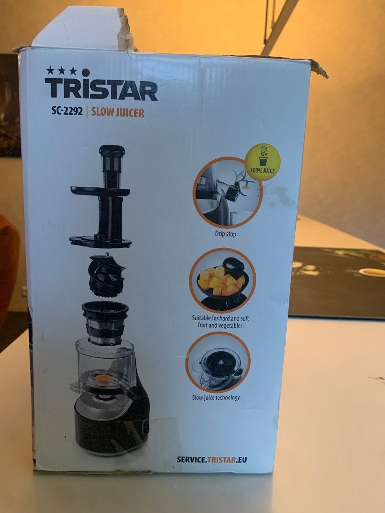 tristan sc 2292 slow juicer, Ophalen, Gebruikt, Elektrisch, Slowjuicer