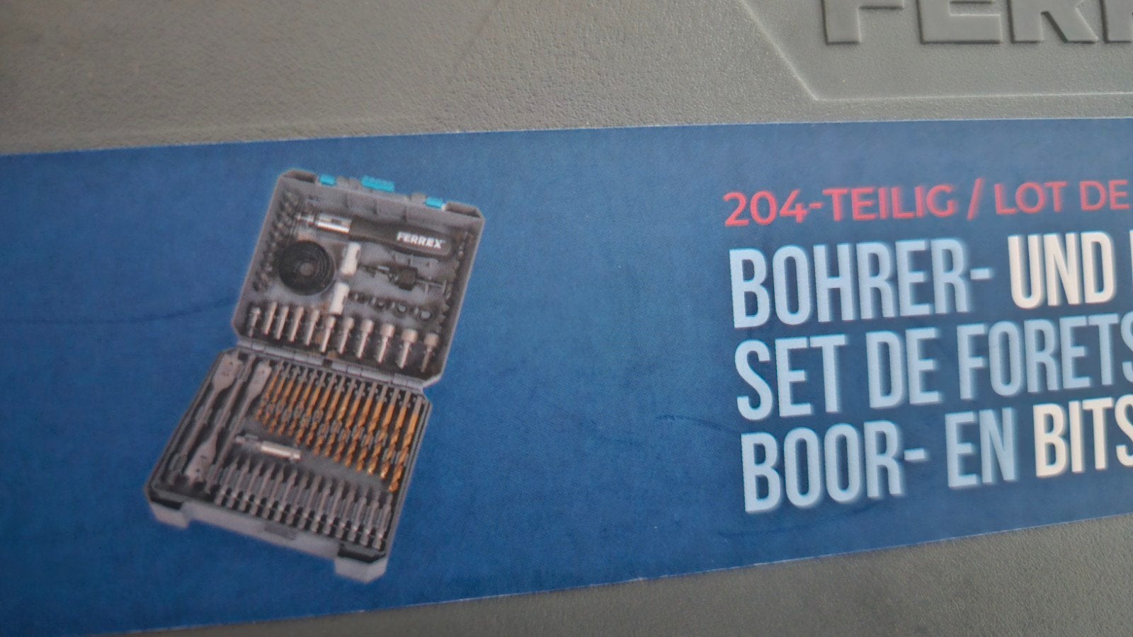 204-delige Boor- en Bitset - Nieuw, Ophalen of Verzenden, Nieuw, Overige typen