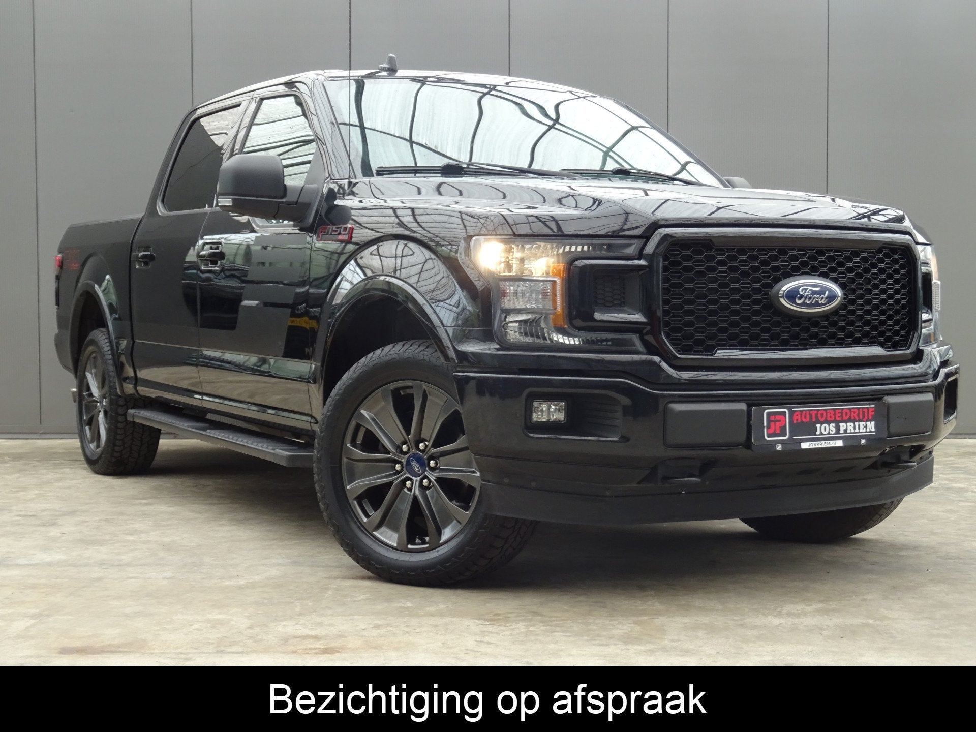 Ford USA F-150 5.0 V8 SuperCrew * XLT SPORT * LPG * 5 PERS., Automaat, Gebruikt, Zwart, Bedrijf