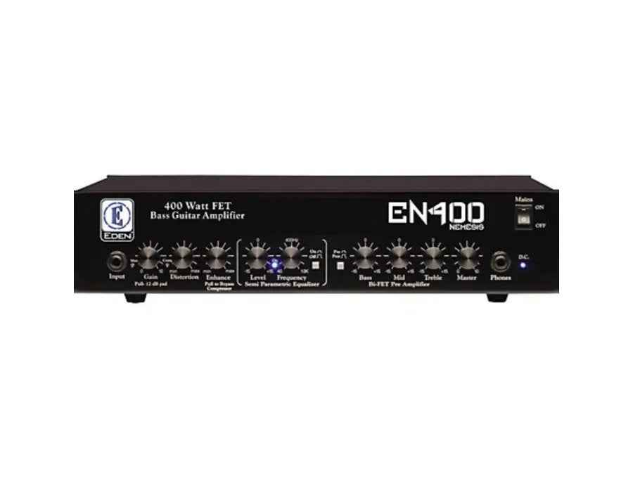 Eden EN400 Nemesis 400W Basversterker, Ophalen of Verzenden, Gebruikt, Basgitaar, 100 watt of meer