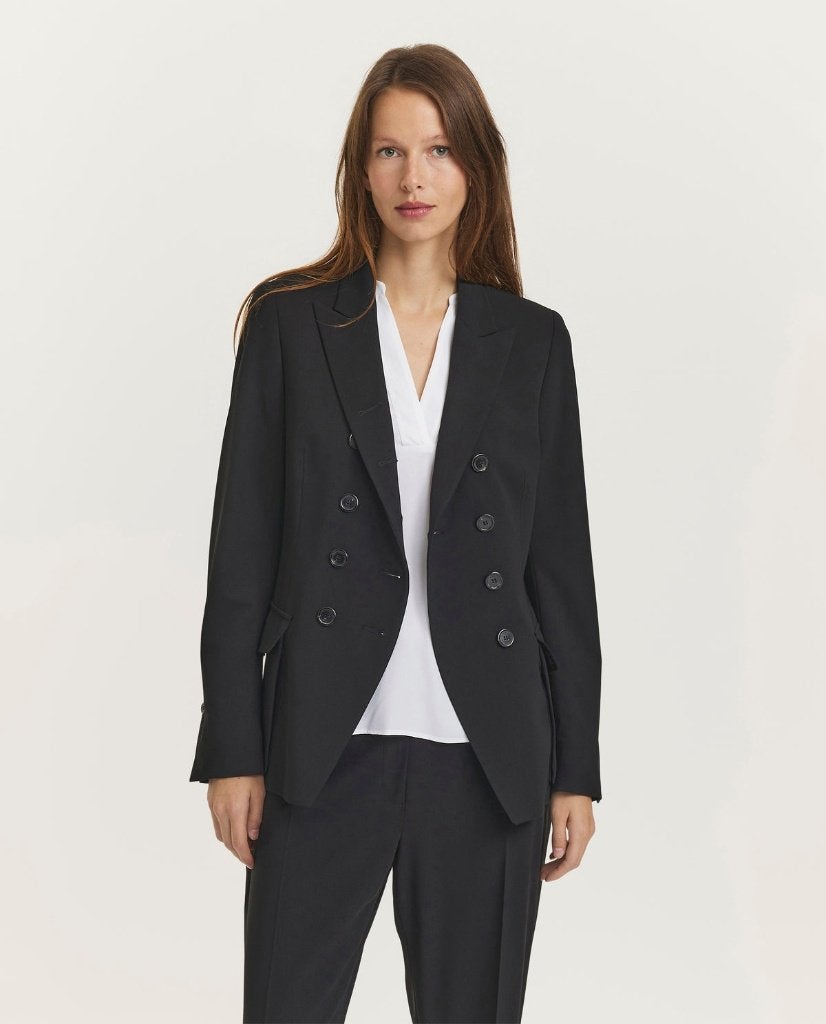 Pauw cool wool jasje maat 2 (38/40) twv € 845 nieuw!, Maat 38/40 (M), Blauw, Pauw, Nieuw