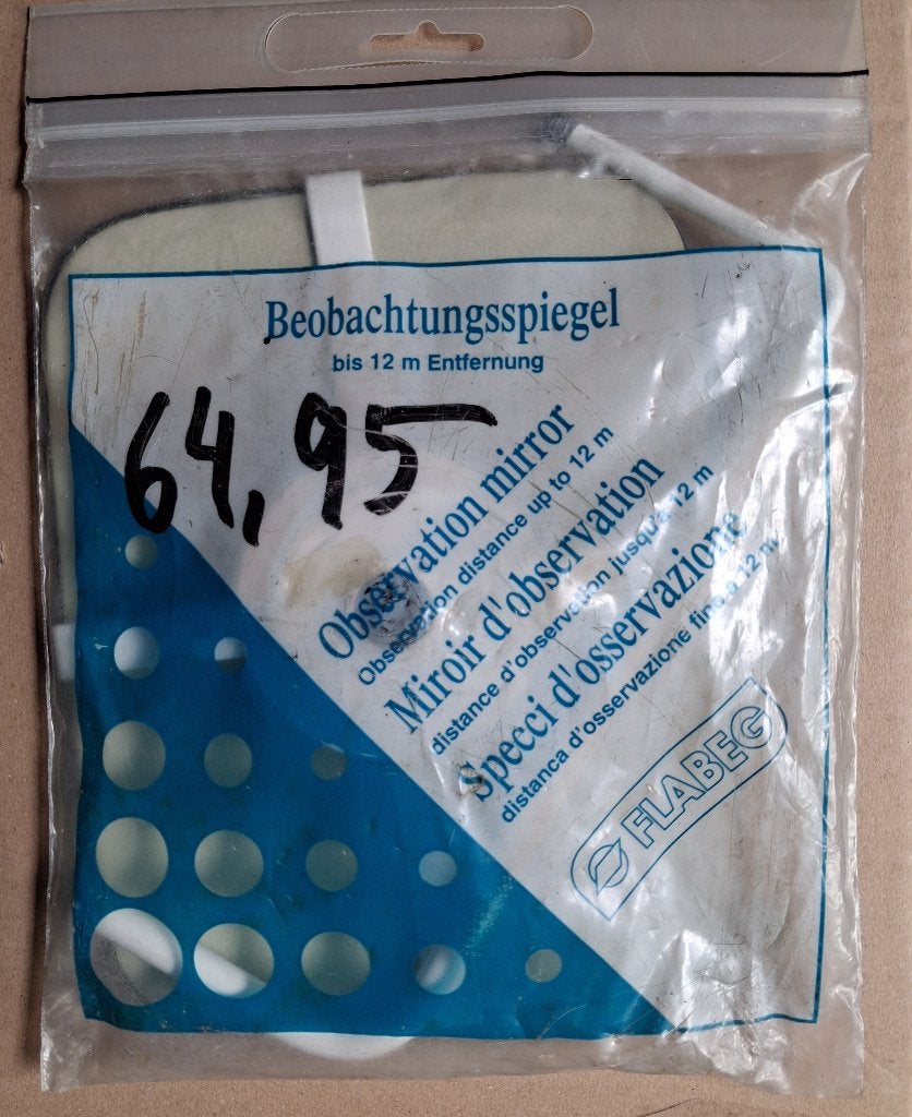 Flabeg vintage observatiespiegel, Ophalen of Verzenden, Nieuw