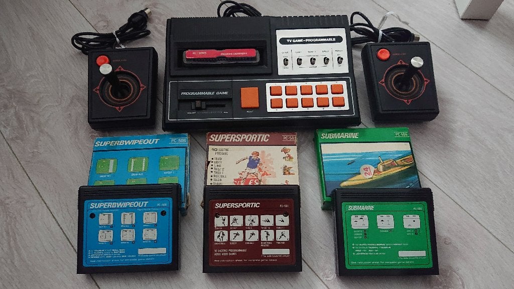 PC - Series TV Game-Programmable Cartridges Console - RARE, Spelcomputers en Games, Ophalen, Overige merken, Zo goed als nieuw
