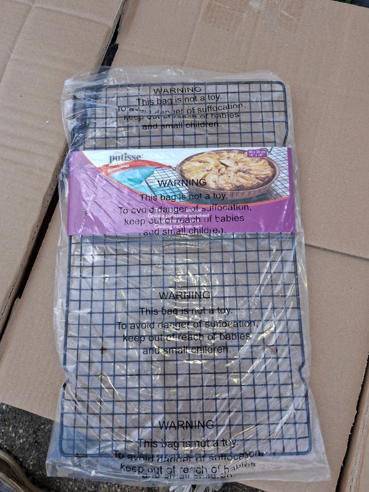Patisse Koelrek - Nieuw in verpakking 60 stuk, Overige typen, Nieuw, Ophalen of Verzenden, Zwart
