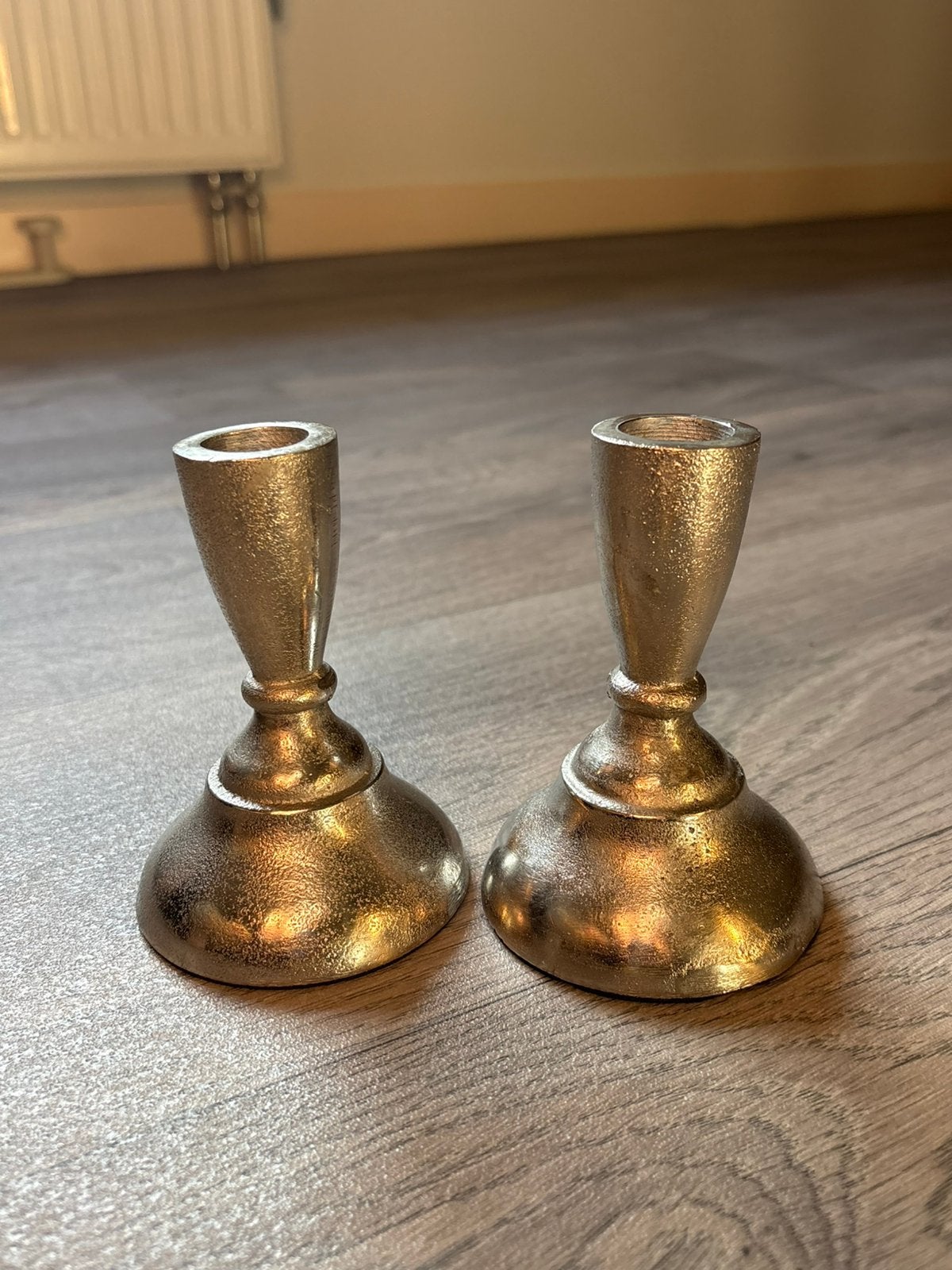 Kaarshouders zilver/chrome, Verzenden, Overige merken, Zo goed als nieuw, 11 cm