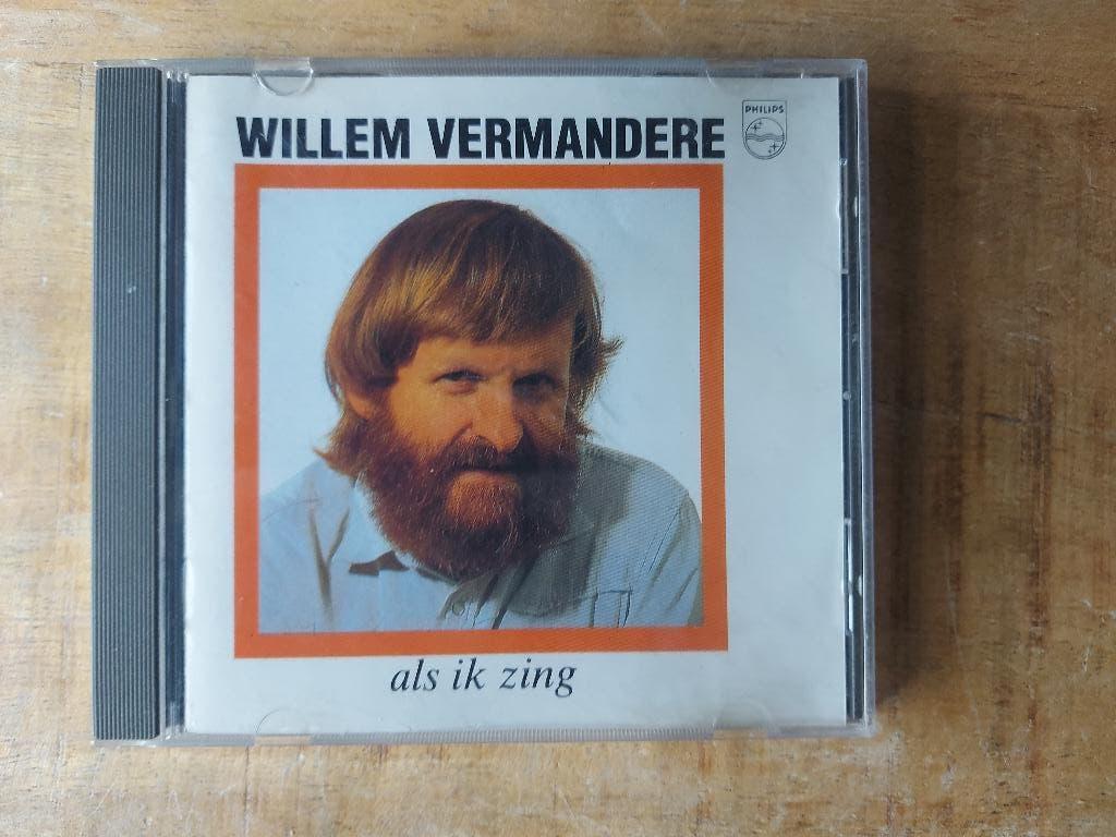 CD Willem Vermandere – Als Ik Zing, Ophalen of Verzenden, Gebruikt, Levenslied of Smartlap