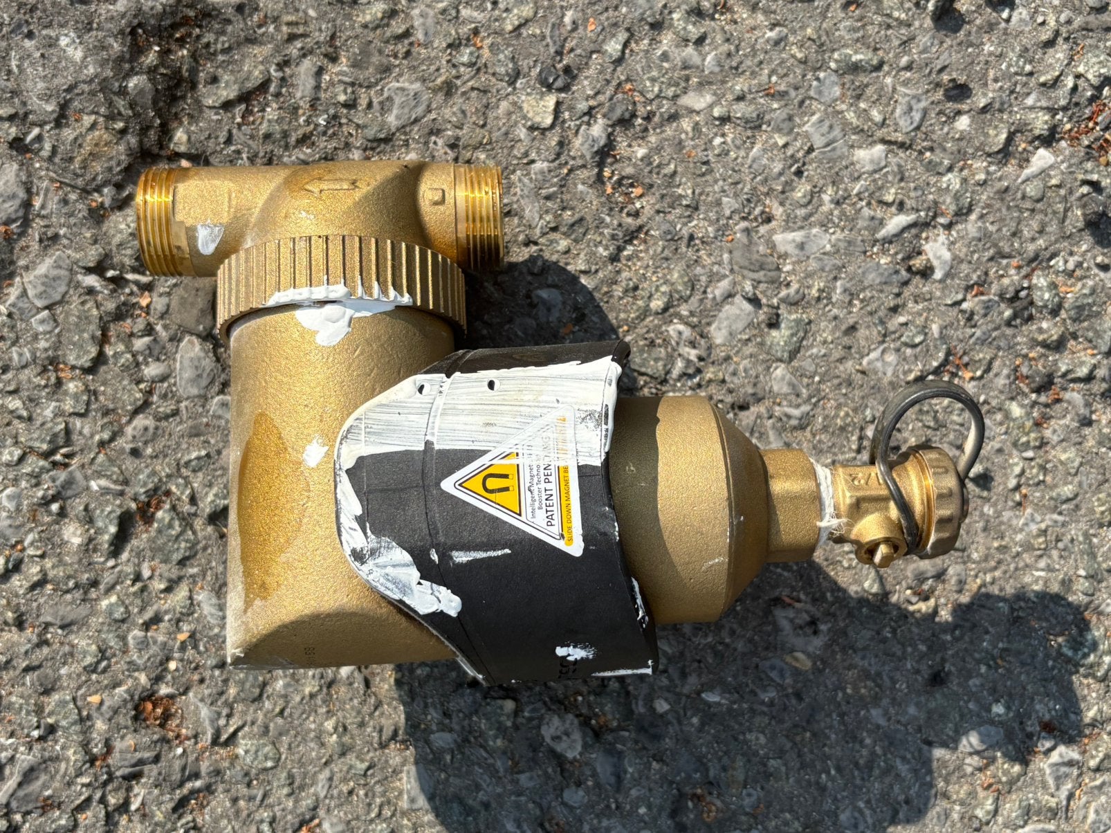 magnetische vuilafscheider, Doe-het-zelf en Verbouw, Verwarming en Radiatoren, Minder dan 30 cm, Cv-ketel of Combi-ketel, Nieuw