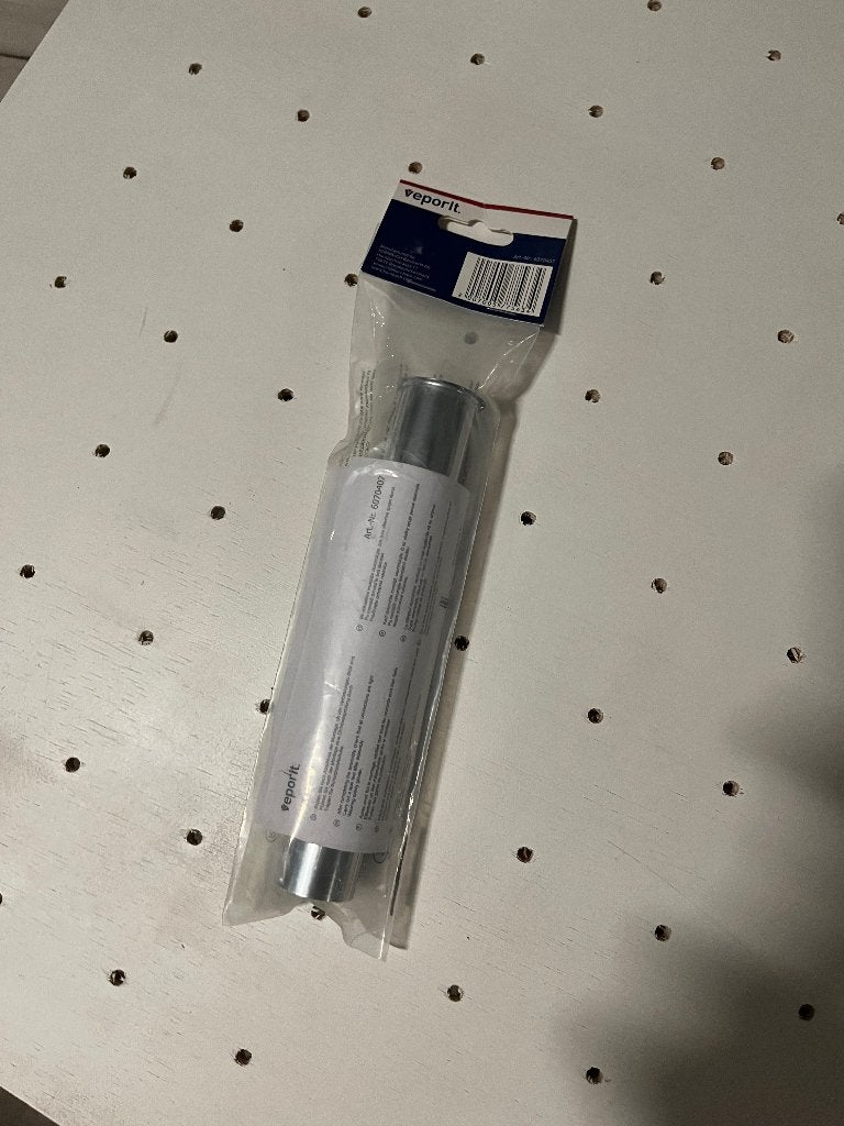 Veporit dompelbuis voor sifon 1 1/4" x 200mm x 32mm chroom, Ophalen, Zo goed als nieuw, Chroom, Bad