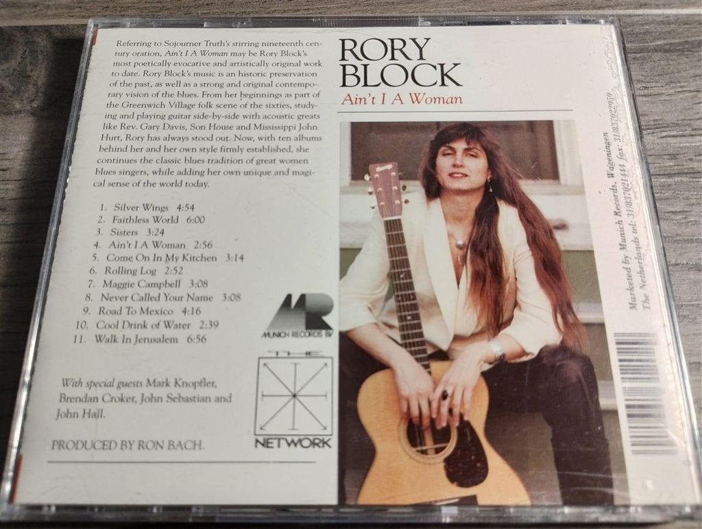 Rory Block - Ain't I A Woman, Ophalen of Verzenden, Zo goed als nieuw, Jazz