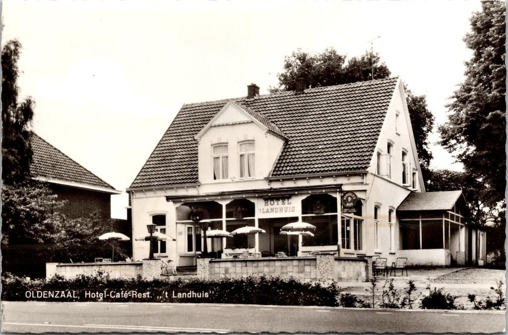 Oldenzaal - Hotel Café Restaurant 't Landhuis, Verzenden, 1960 tot 1980, Ongelopen, Overijssel