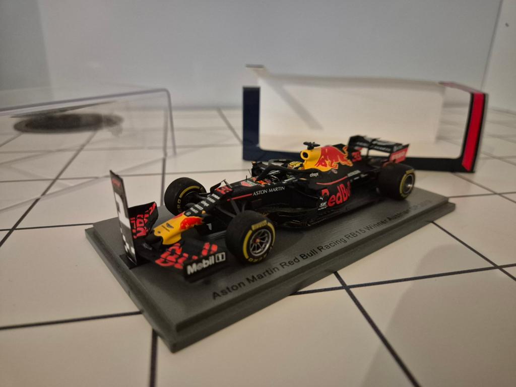Red Bull Racing RB15 Austrian GP 2019, Ophalen of Verzenden, Zo goed als nieuw, Auto, Overige merken