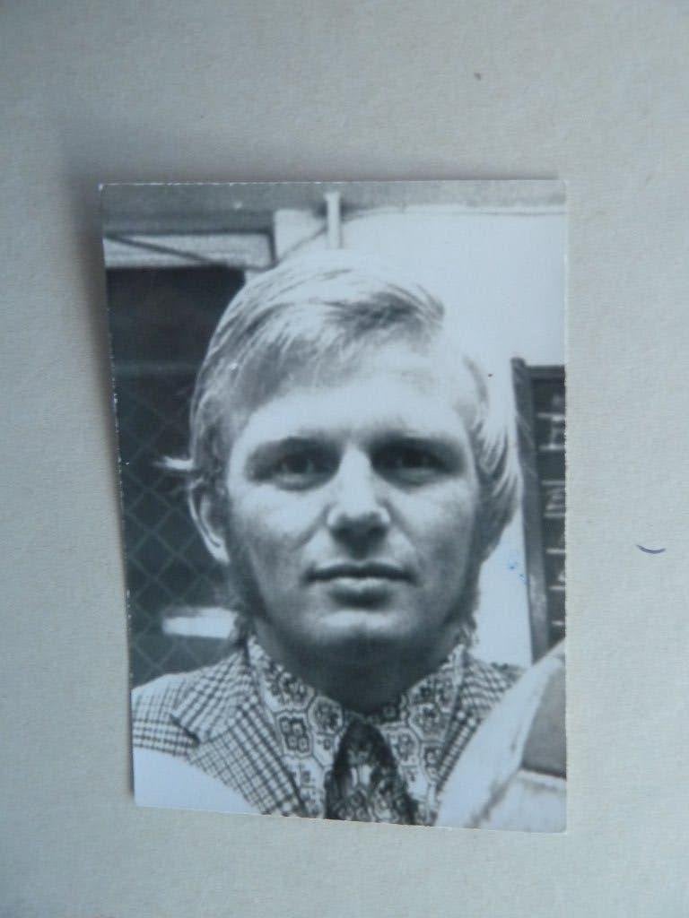 Foto.  Jan.Coenen.  Excelsior.     5,5 x 7,5 cm, Ophalen of Verzenden, Zo goed als nieuw, Overige binnenlandse clubs, Overige typen