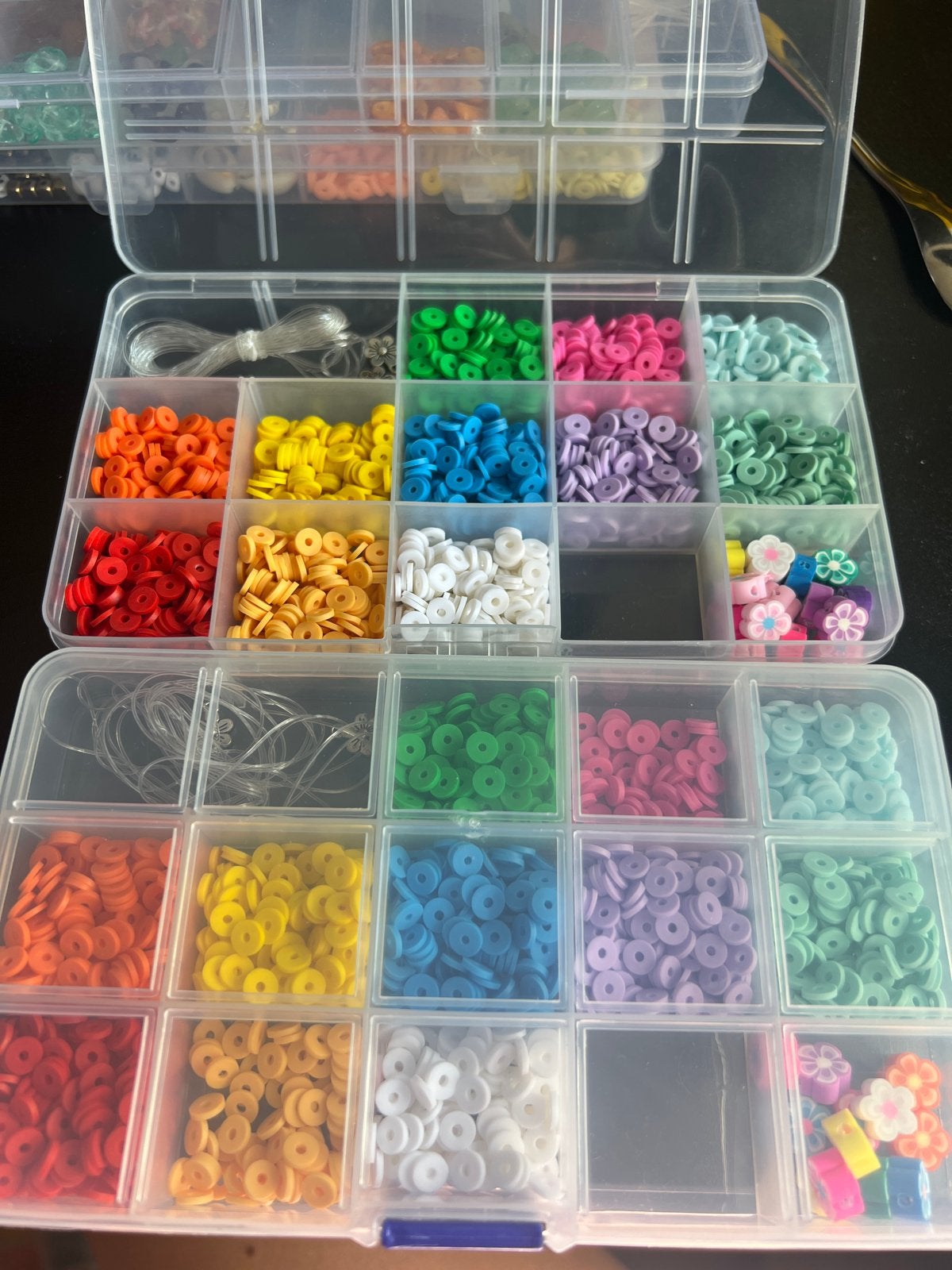 Kralenset met Fimo Kralen en Draad - Nieuw van Action, Ophalen, Nieuw, Kraal