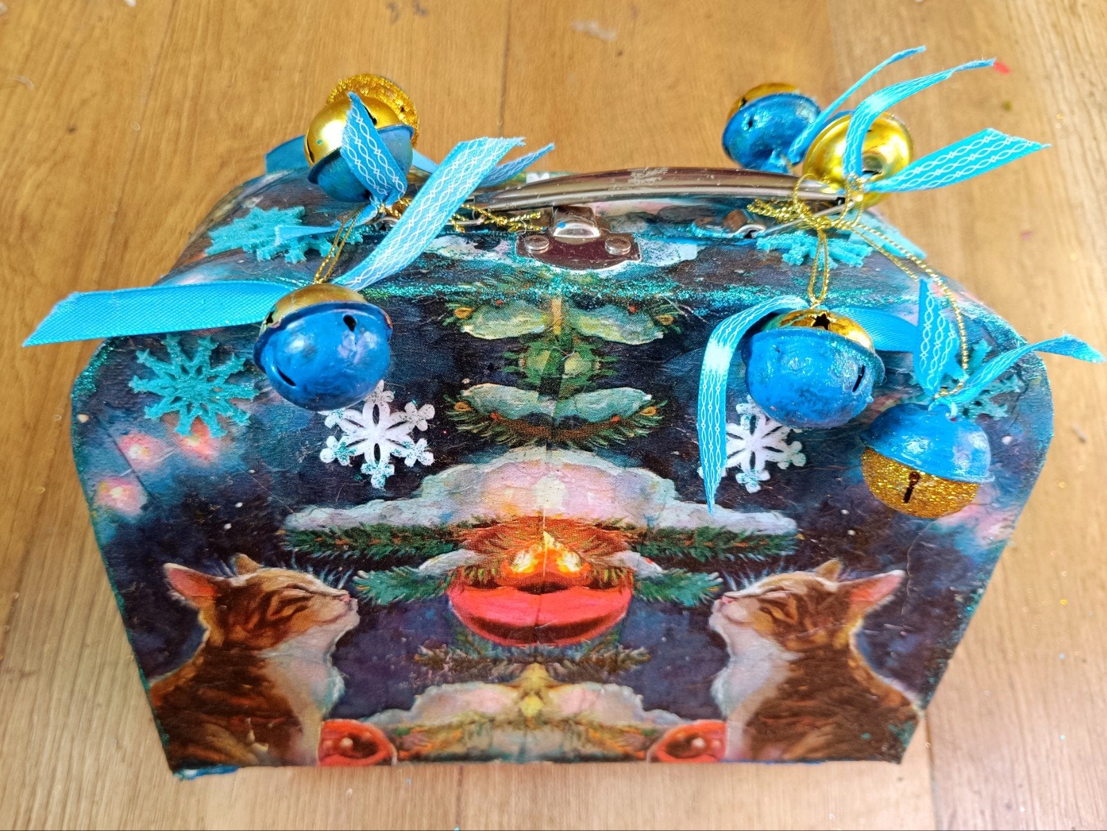 katten - Kerst Koffertje, Diversen, Kerst, Ophalen of Verzenden