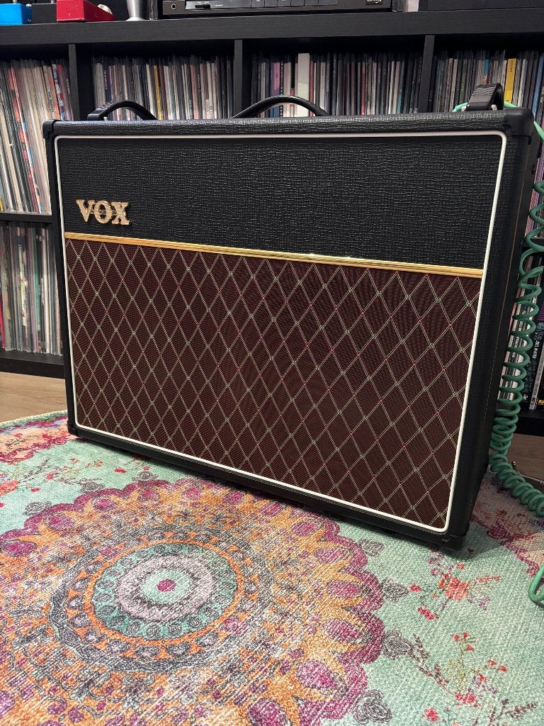 Vox AC30C2 greenbacks, Ophalen, Zo goed als nieuw, Gitaar, Minder dan 50 watt