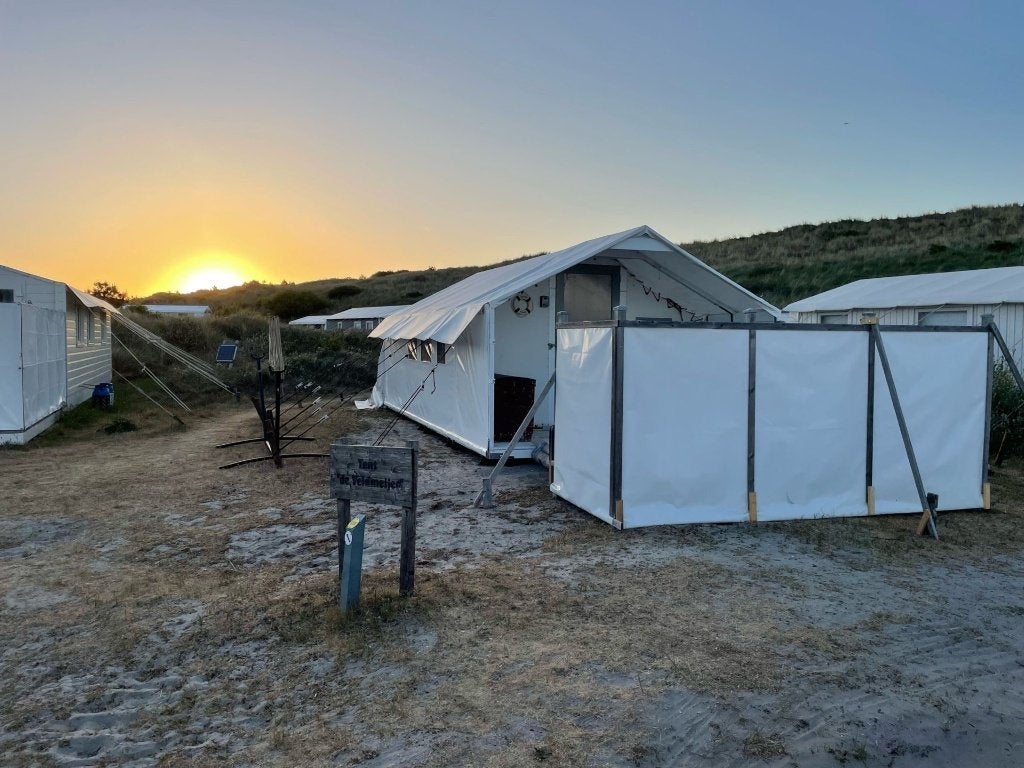 Tenthuis Vlieland te Huur, Ophalen, Tot en met 4